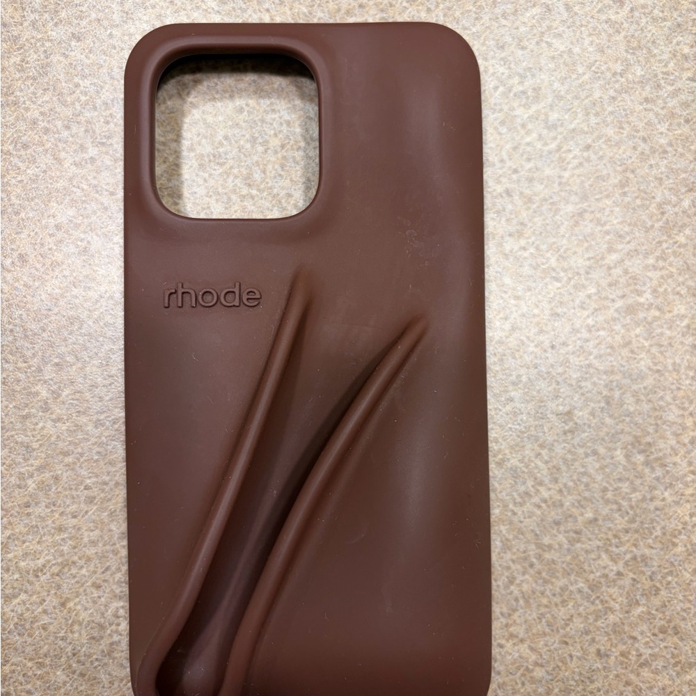 RHODE Chocolate Brown Phone Case